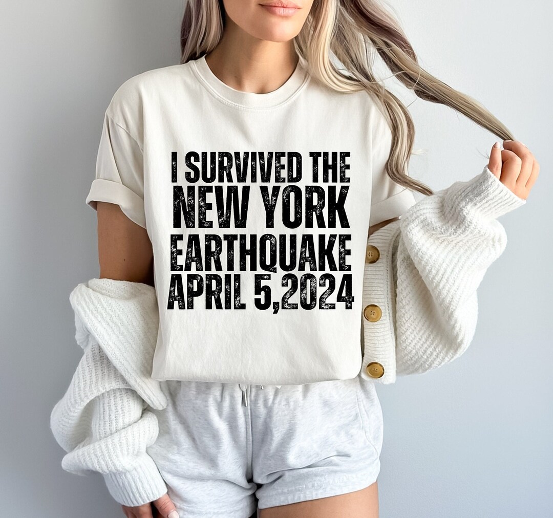 I Survived the Nyc Earthquake Shirt, New York City Sweatshirt, New ...