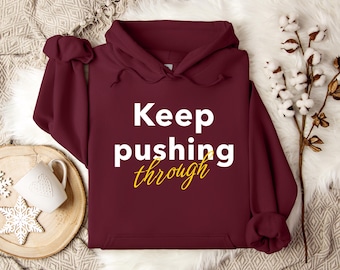 Gym Motivation Hoodie | Workout Hoodie for Men | Fitness Gift for Him | Gym Lover Sweatshirt | Lifting Hoodie | Motivational Gym Clothes