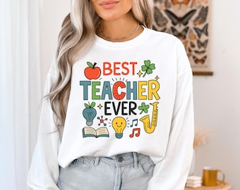 Teacher Comfort Colors Sweatshirt: Teaching Shirt - Teacher Sweater
