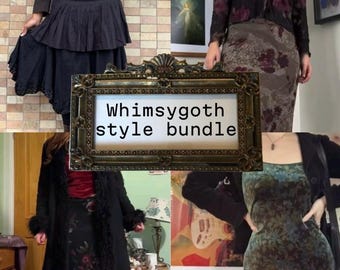 Whimsy Goth Vintage custom & personalized mystery bundle! whimsygoth thrifted style box, floral,
