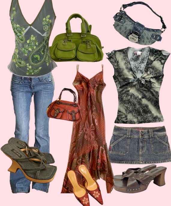 Y2K personalized style bundle, Aesthetic Custom T… - image 2