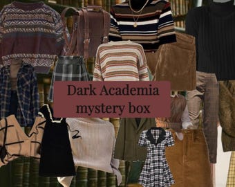 dark academia personalized style mystery box!