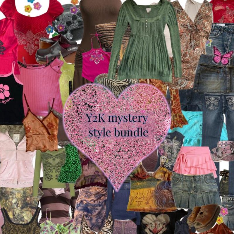  Y2k Boxes of Clothing - Etsy
