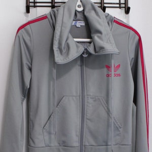 Vintage Y2K Adidas track jacket, women&#39;s size S