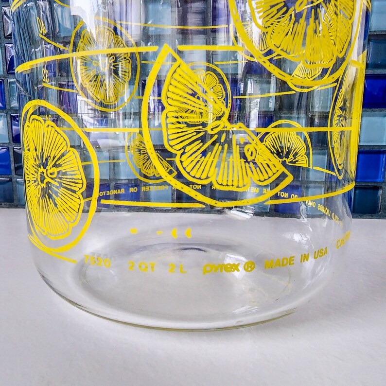 Vintage Pyrex Juice Pitcher Decanter - Etsy