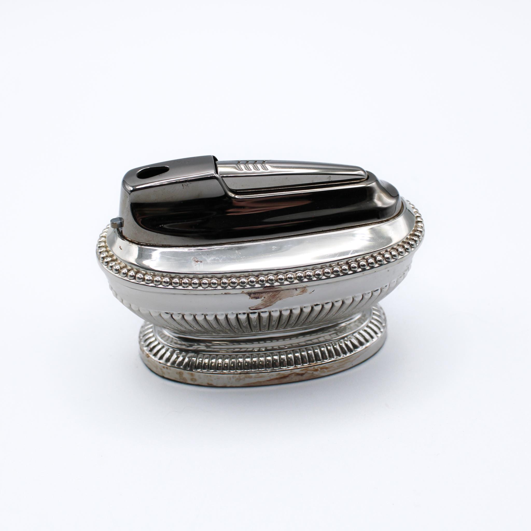 RONSON QUEEN ANNE アンティークライター ロンソン　シルバー？ Vintage Ronson - Queen Anne - Silver Plated Table Lighter | eBay