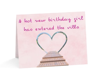 Bombshell Villa Birthday Card - Blank Inside| For her