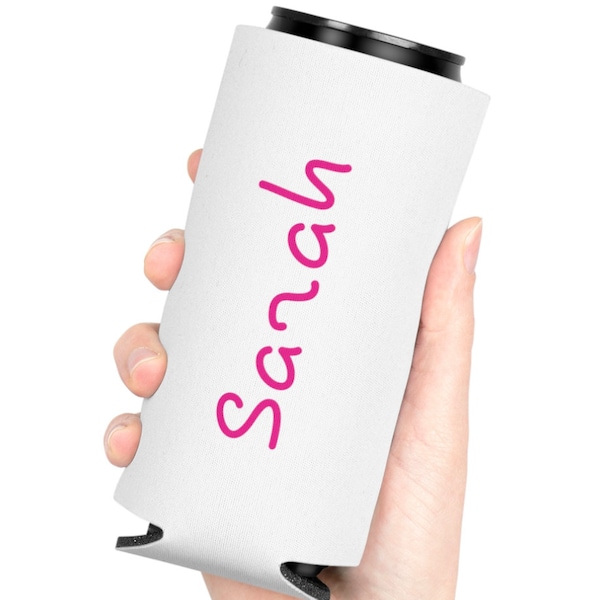 Custom/Personalized Island Bombshell can cooler Slim Can or Regular Can