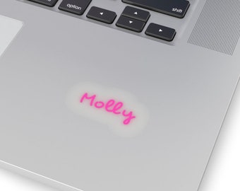 Island Custom Name Sticker/Decal  - Clear/Transparent