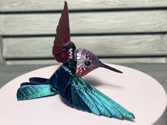激レア mansfield HummingBird ミミジロサファイアハチドリ（♂）」 - 青木鮎美公式Webサイト