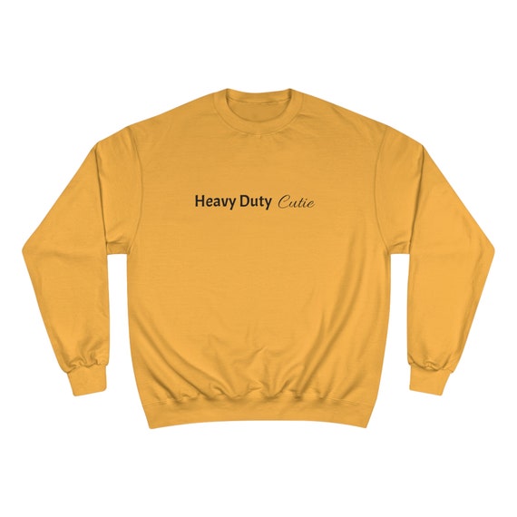 Heavy Duty Cutie Champion Sweatshirt Etsy