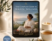 Holistic Wellness Guide PDF, Mind Body Health eBook, Nutrition, Sleep, Yoga & Balanced Lifestyle Digital Download