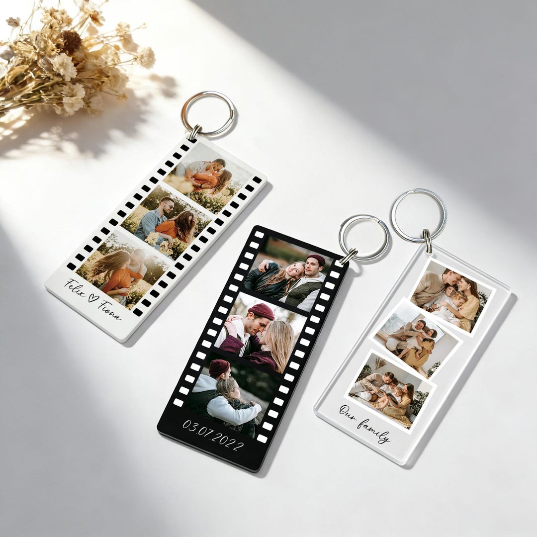 Students Couple Keychains Personalized Photo Keychain, Custom Acrylic Couple Keychain ...