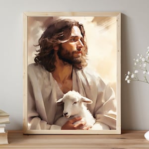 The Good Shepherd | Premium Digital Download | Faith-Inspired Art