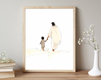 Walking with Christ | | Faith-Inspired Art