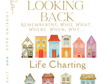 Life Charting Journal: Memory Keepsake for Family Legacy - Looking Back Journal in Watercolor