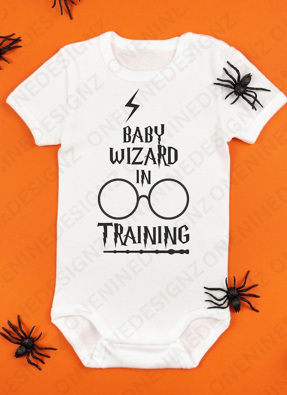 Future Student Funny Wizard Baby Bodysuit - Harry Potter Parody Onesie