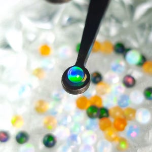 Synthetic Opal 3mm Sphere, Terp Pearl, 10pc Pack