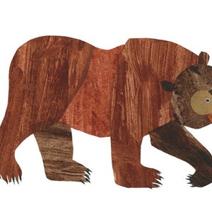 Ours brun Imprimé ours brun