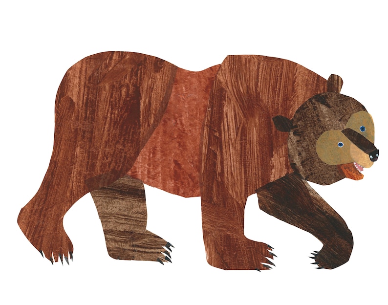 Brown Bear Brown Bear Print Pack 1 (no Words) - Etsy