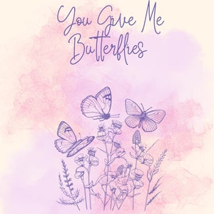 Cartão de Dia dos Namorados You Give Me Butterflies