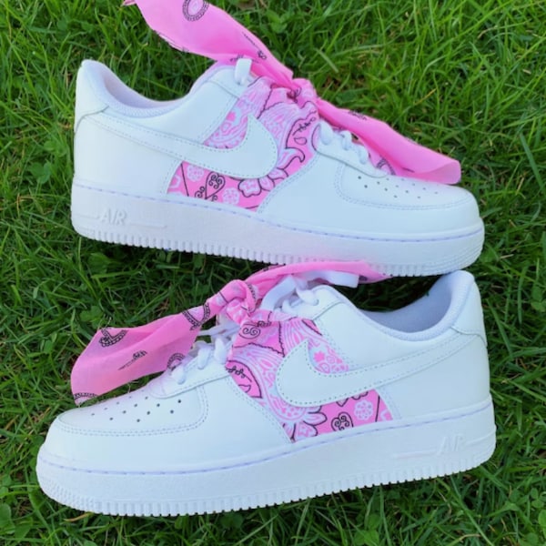 Custom Bandana Air Force 1 - Custom Bandana Air Force 1 Any Color