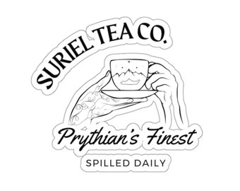 Calcomanía ACOTAR Feyre High Lady de Suriel's Tea Co.