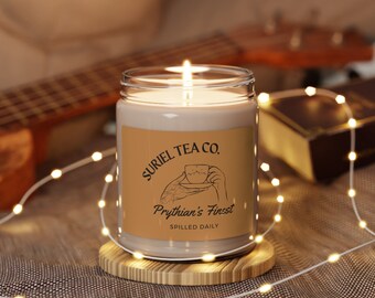 Vela de soja perfumada Acotar de Suriel Tea Co., 9 oz