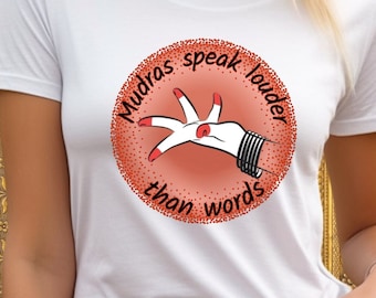 Bharatanatyam Mudras T-Shirt: Indian Dance Gift