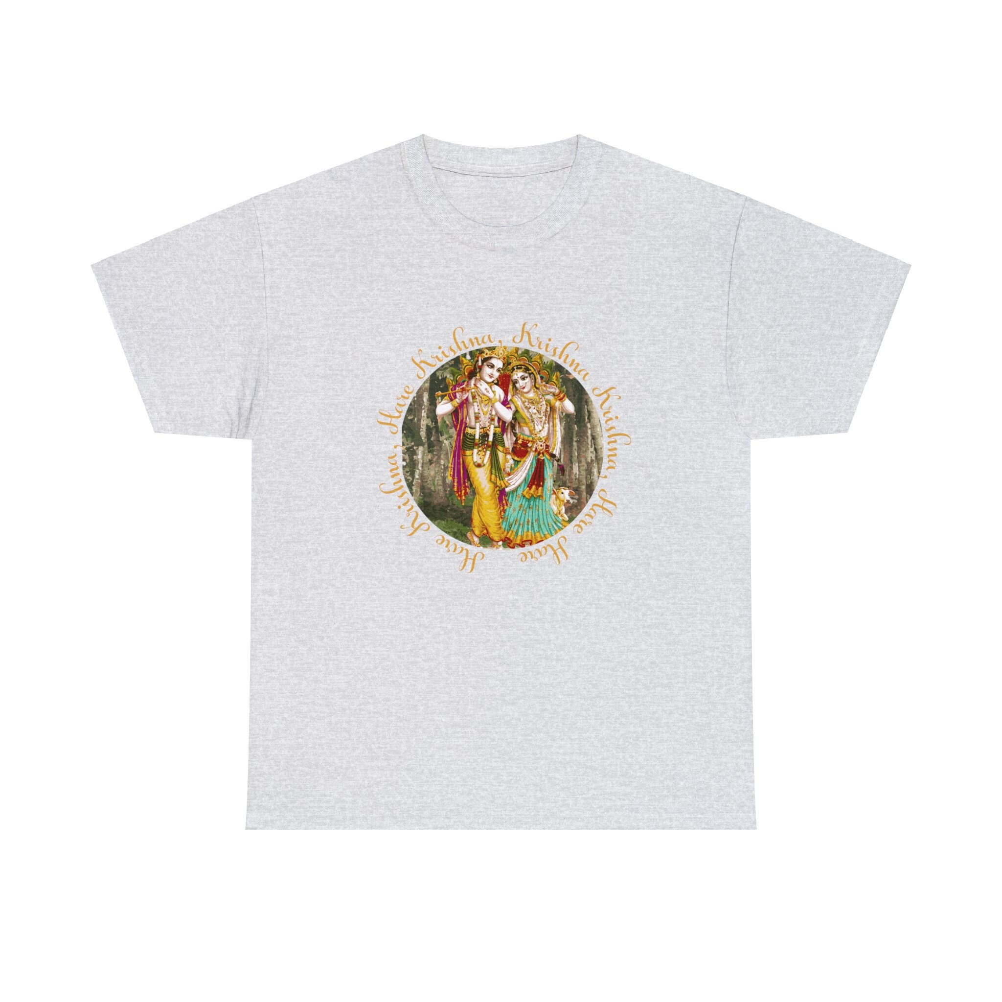 クリシュナTシャツ：ハレ・クリシュナ、ヒンドゥー教の宗教Tシャツ