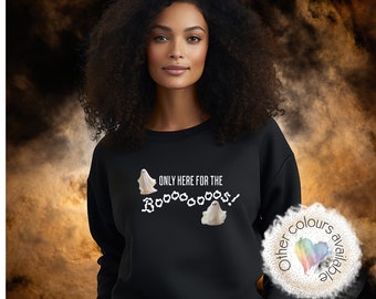 Ghost Halloween Sweatshirt, Spooky Season Crewneck