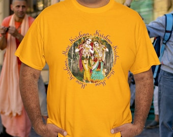 Krishna T-Shirt: Hare Krishna, Hindu Religious Tee