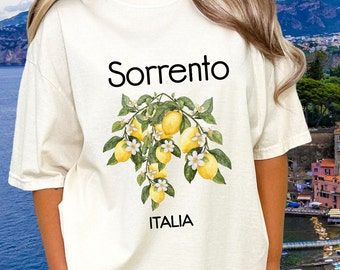 Camiseta Sorrento Lemons: Camiseta con colores italianos y cómodos
