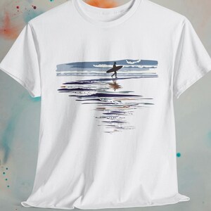 Surfing T-Shirt: Beach Surf Lifestyle Tee