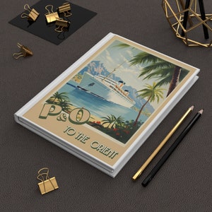 Vintage P&O Cruise Journal: Orient Travel Memorabilia