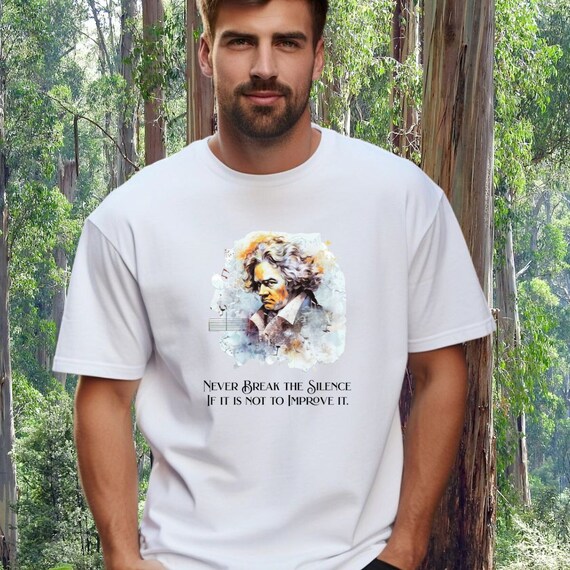 Beethoven T Shirt - Tee Classical Musical Lovers Gift Beethoven T Shirt - Tee Classical Musical Lovers Gift