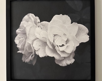Limited Art Photography, Vintage Art, Printing on textured paper, Black or White Frame Options, Size 12”x12”