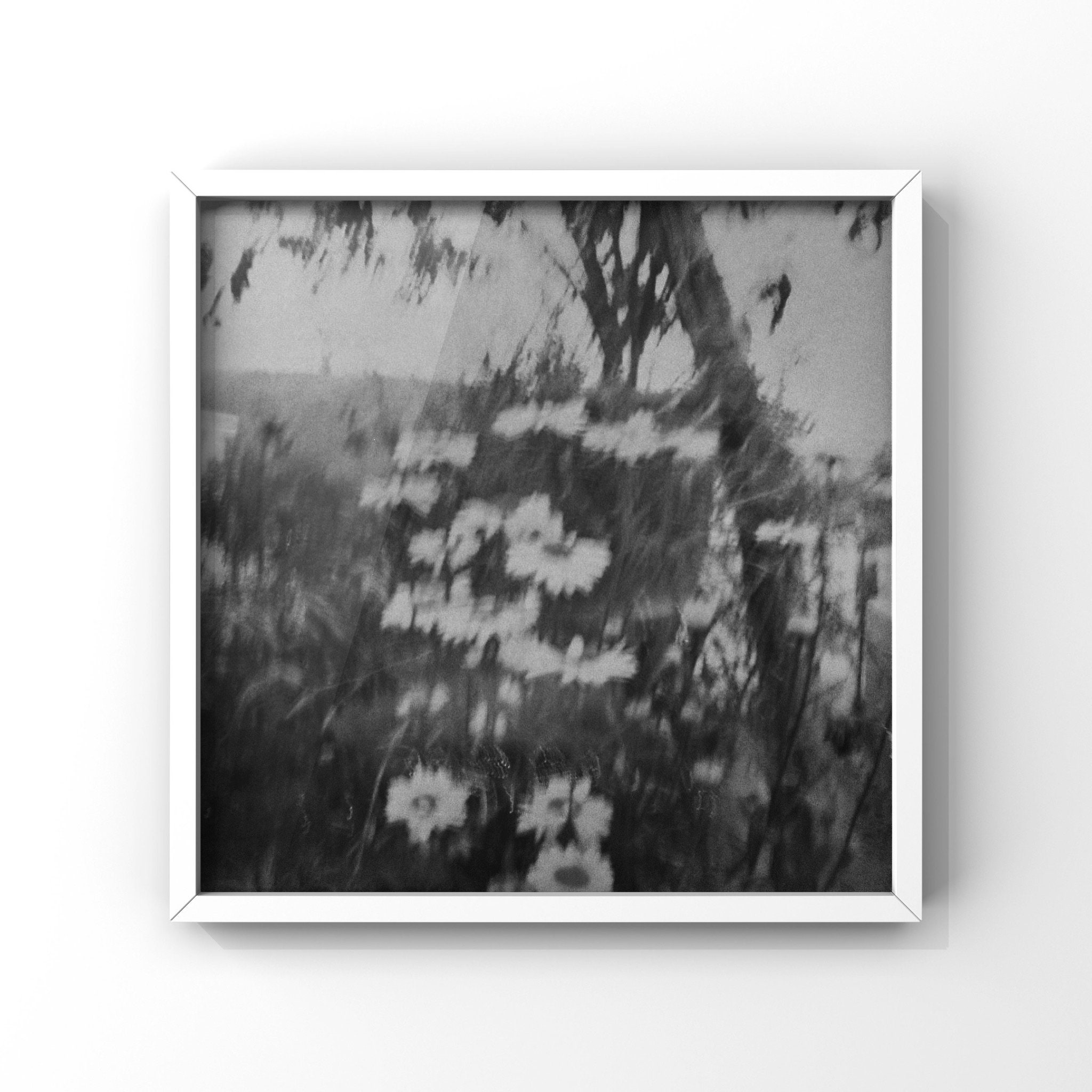 Limited Art Photography, Vintage Art, Printing on textured paper, Black or White Frame Options, Size 12”x12”