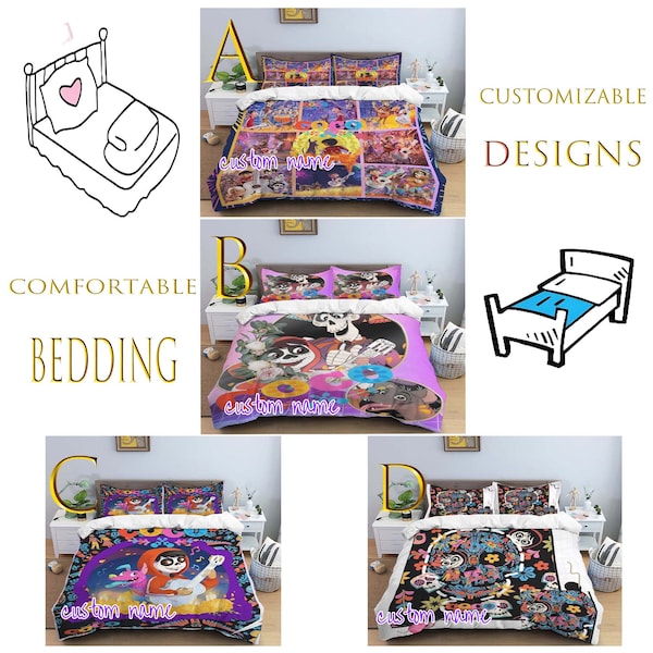 Coco Bedding Set Etsy