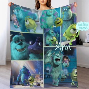 Monsters inc blanket hot sale