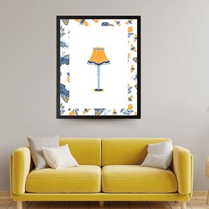 Scandinavian Art Norwegian Folk Art Floral Animal Butterfly Print Nordic Wall Art Bedroom Living Room Home Cafe Decor 1 PNG
