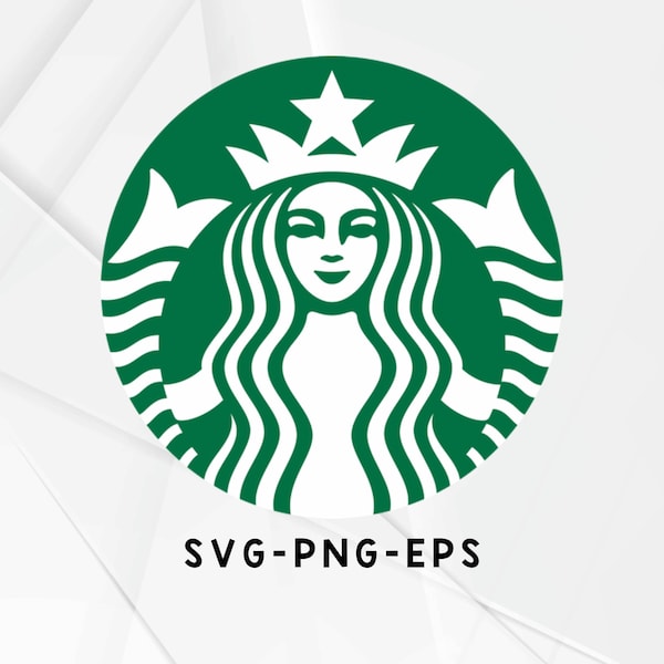 Starbucks logo SVG PNG coffee brand png svg coffee brand Digital Download