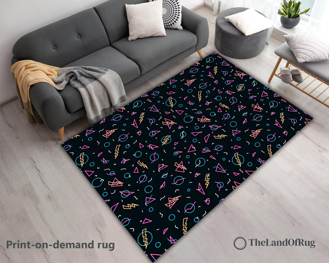 Arcade Carpet Bowling Alley Carpet Game Room Rug Player Etsy