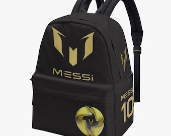 Children's Messi Soccer Book Bag, Backpack for Kids, Sports Bag, School Bag