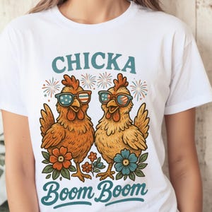 Chicka Boom Boom Art Print | Digital Download PNG | Colorful Alphabet Learning Decor