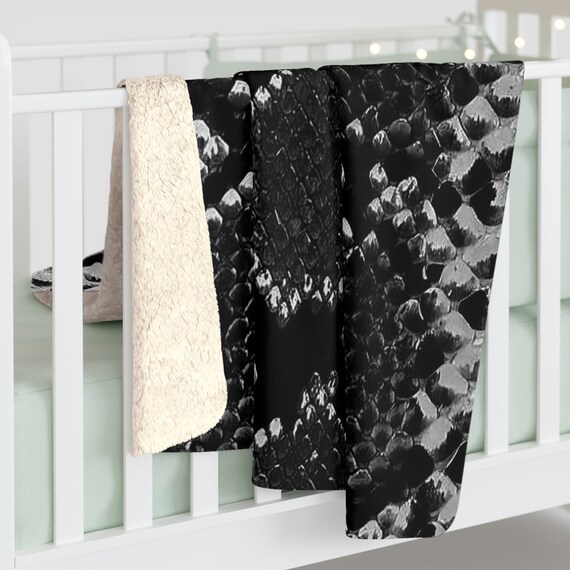 Black Snakeskin Fleece Blanket Snakeskin Print Throw Snakeskin Print Blanket Snakeskin Home Decor Sofa Blanket Sofa Throw Couch Throw Etsy