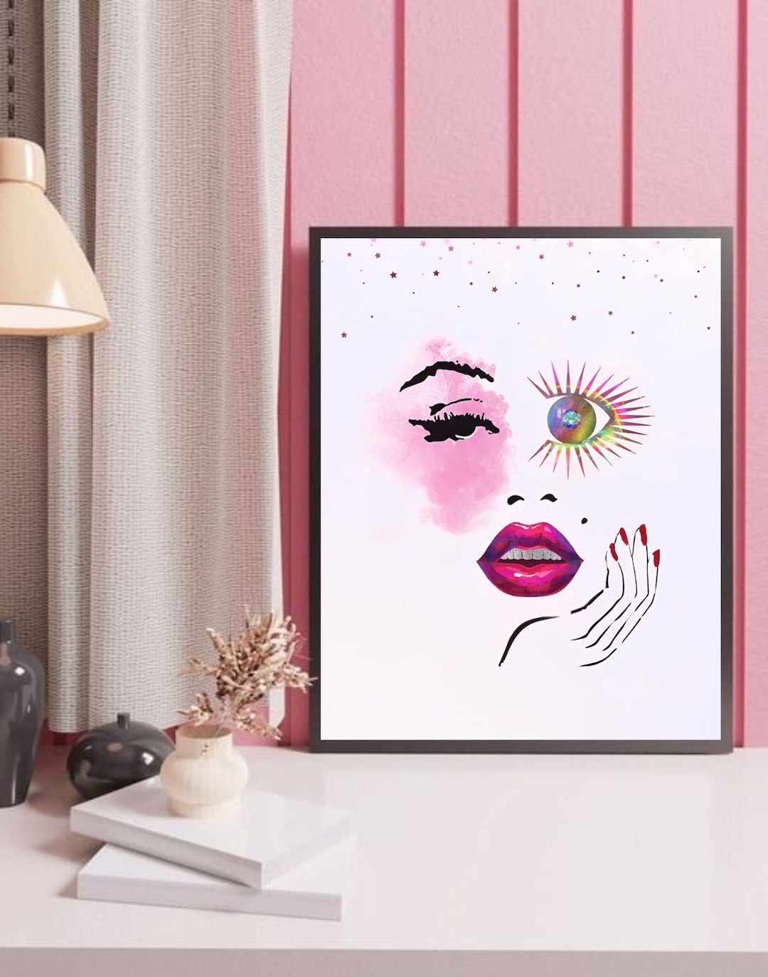 Abstract Marilyn Monroe Art Printable Digital Download Wall Poster - Etsy