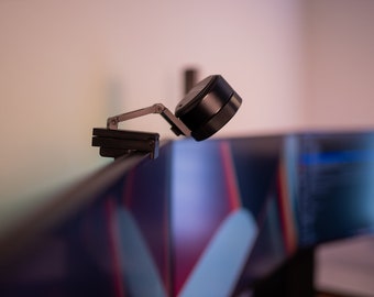 Universal Webcam Monitor Clip: Logitech, Elgato Compatible