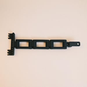 Op monitor gemonteerde arm voor webcam, licht en microfoon | VESA + 3 M | Plat op te vouwen | Calibra Link-arm