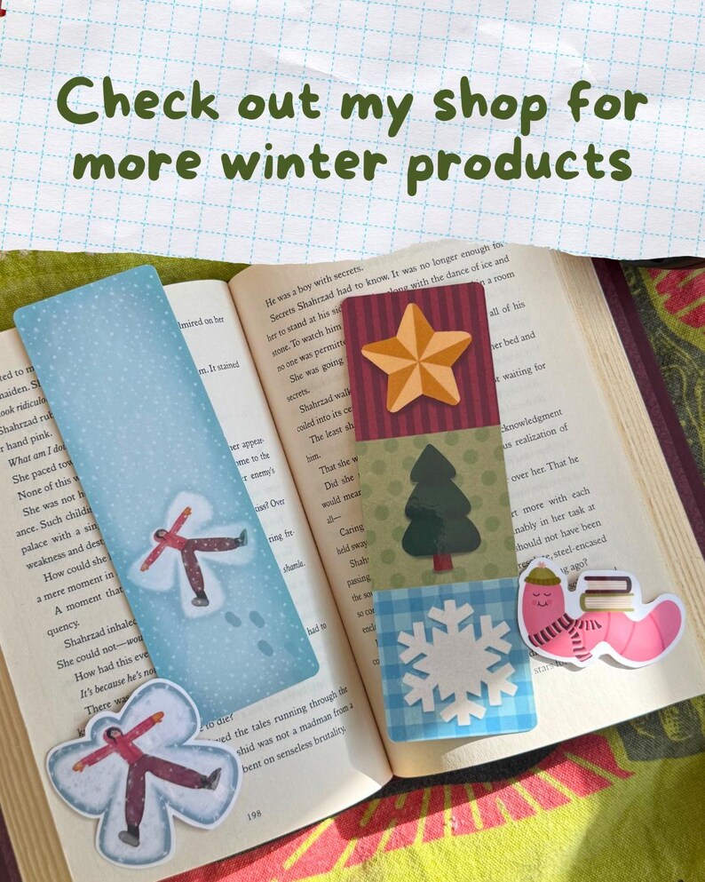 bookish reading themed design for journals and planners